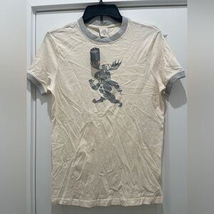 Vintage Abercrombie & Fitch Shirt NWT Size Small Moose Sweater Muscle Ringer